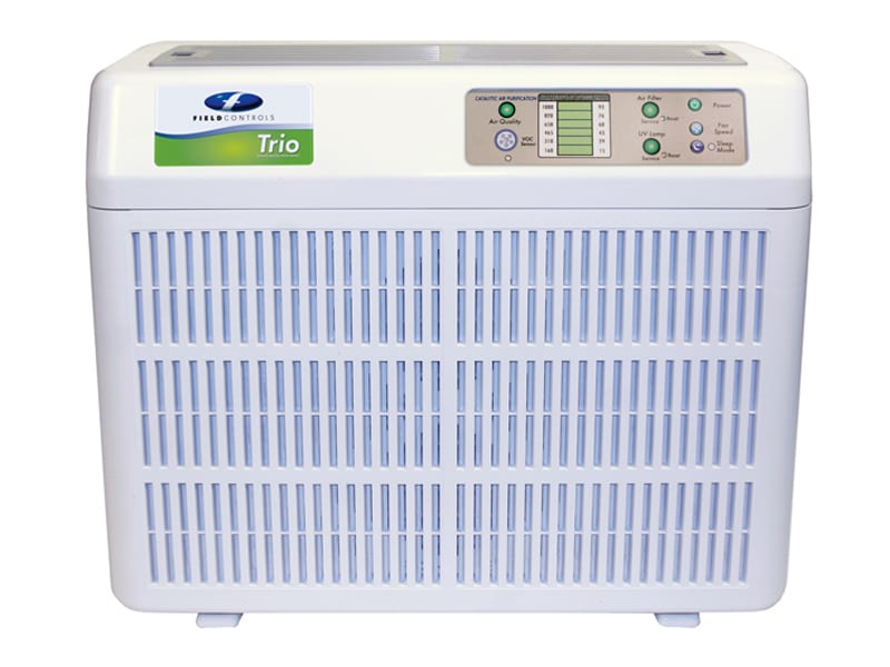 Field Controls Trio1000P Air Purifier HEPA, UV, PCO, Odor Control