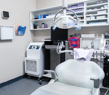 Tri-Kleen 500UV HEPA UV Purifier in medical doctor room