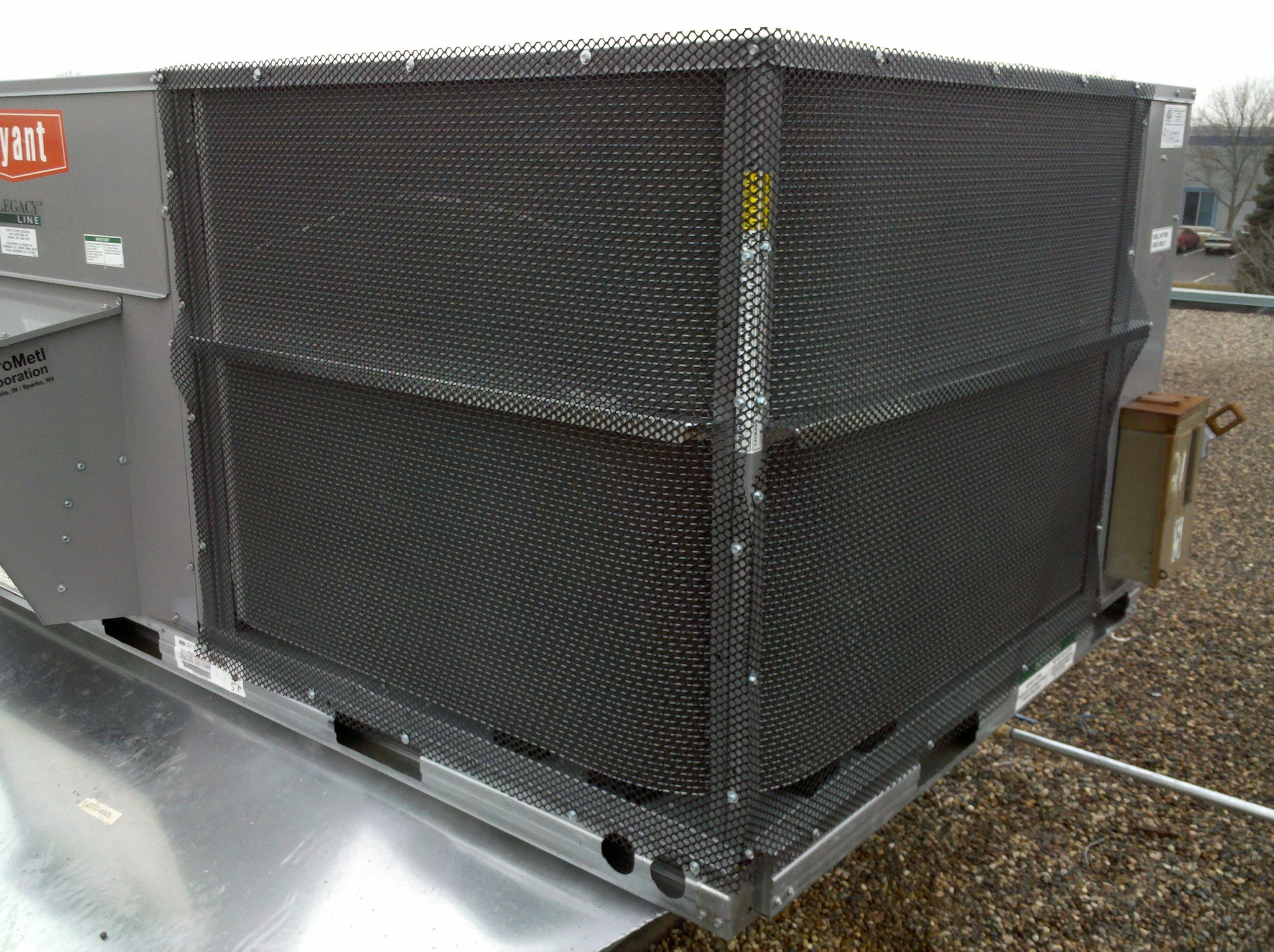 HailStop® HVAC Hail Guard Netting Master Roll 54